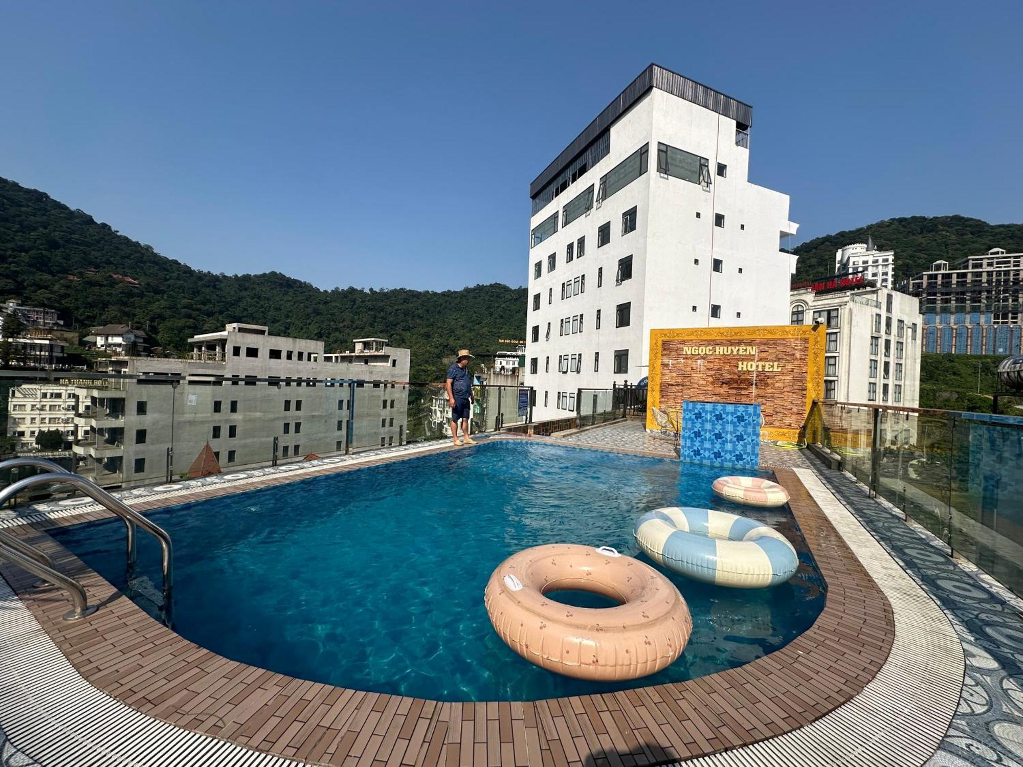 Ngoc Huyen Hotel Tam Ðảo Dış mekan fotoğraf